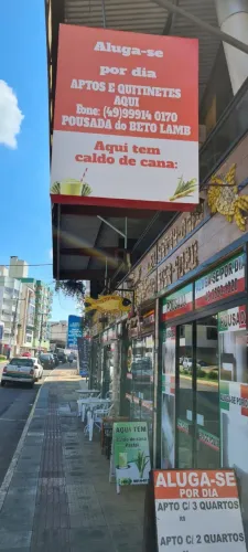 Apartamento temporada Pousada do Beto, Piratuba/SC, 1, 2 e 3 quartos