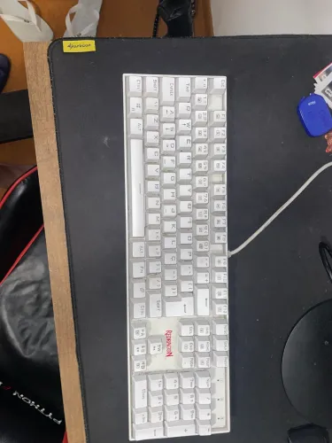 Teclado Gamer Mecânico Redragon 100%, switch RED