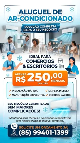 Aluguel de Ar-condicionado