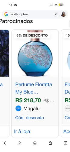 Floratta My Blue
