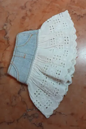 Roupinha da boneca Barbie Moda em Dobro da Estrela