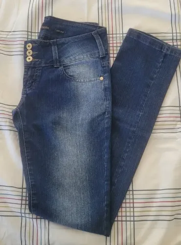 Calça M. Officer, Skinny, Feminina, com Strech, N°40, Usada 1 vez (Original)