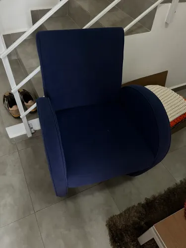 Poltrona Azul Escuro