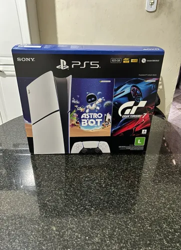 PS5 Slim 825GB 2 Jogos LACRADO!