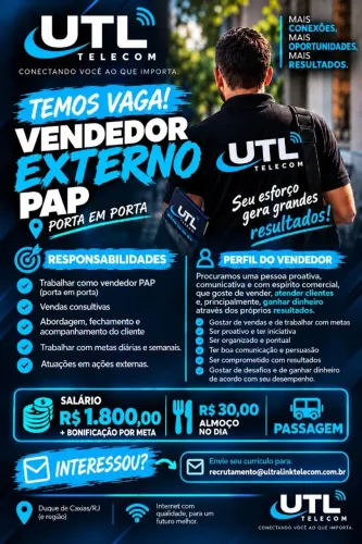 Vendedor Externo PAP
