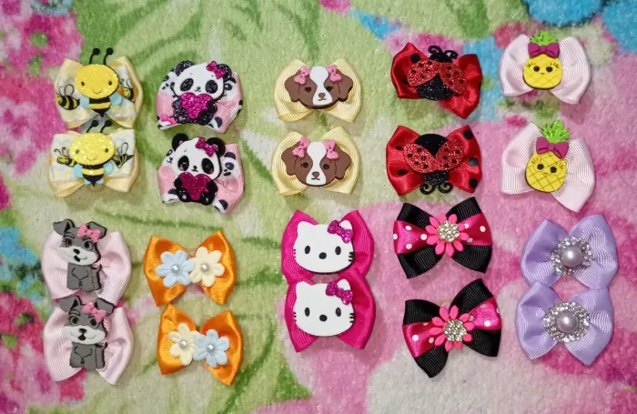 Lacinhos para pets com liguinha 