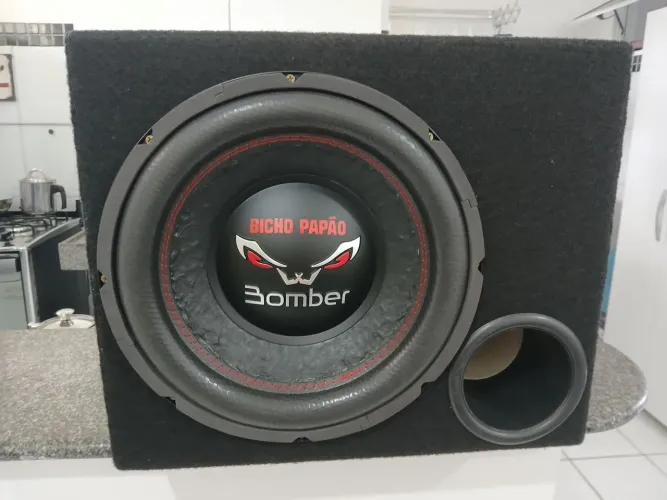 CAIXA DE SOM - SUBWOOFER AUTOMOTIVO