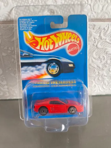Ferrari Testarossa VERMELHA -  Edição de 1990 (HW4U