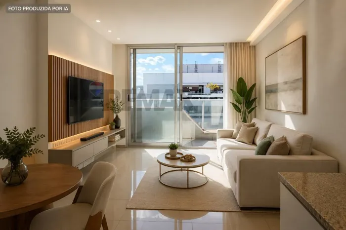 Due Capri SQNW 307 6º Andar 30m² com Lazer Completo