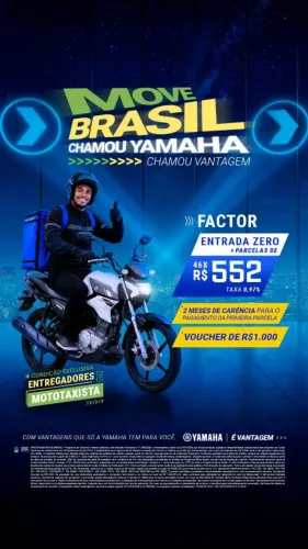 Factor 150 0KM-MOVE BRASIL | 46X552 | PRIMEIRA P 60 DIAS