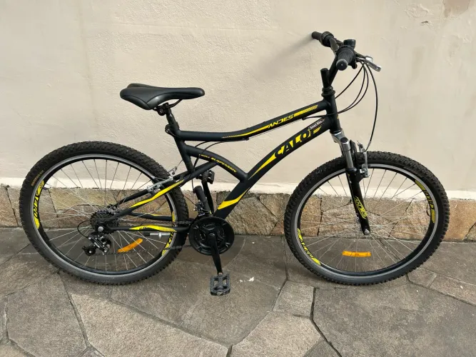 Bicicleta aro 26 Caloi andes estado de nova