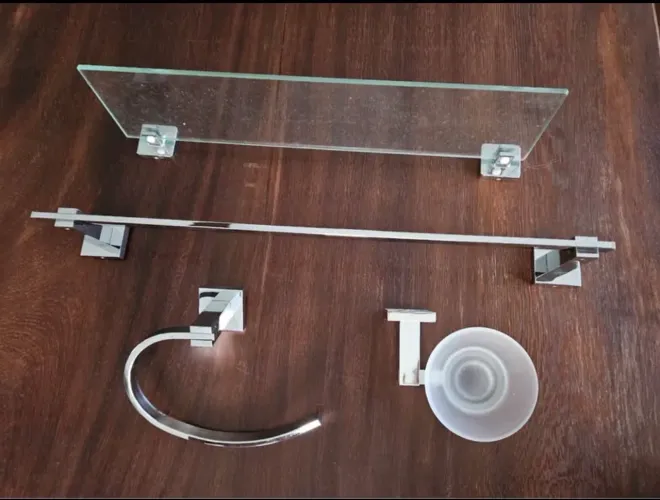 Kit Acessórios para Banheiro 4 Peças