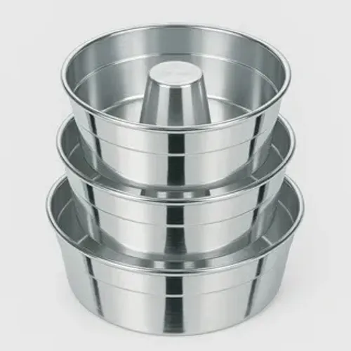 Forma de Alumínio Reforçado Redonda Profissional |  Do Nº 10 ao 26 cm   | Para Bolos, Pudi