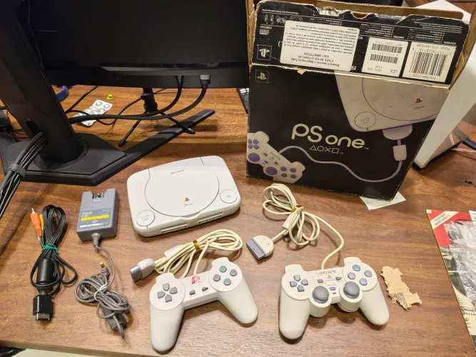 Video Game Playstation One Seminovo Funcionando