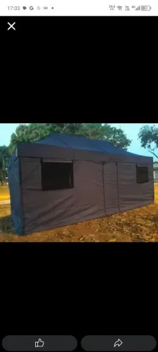 Tenda camping 6x3 sanfonada 