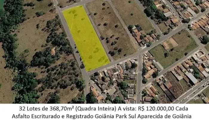 Vendo ou troco lote no Goiânia parque sul ( aceito carro )