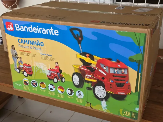 Caminhao Passeio e Pedal Bandeirante NOVO