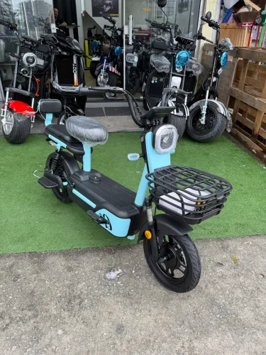 Scooter Elétrica M16 azul