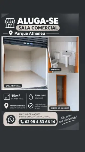 * ALUGA-SE SALA COMERCIAL
