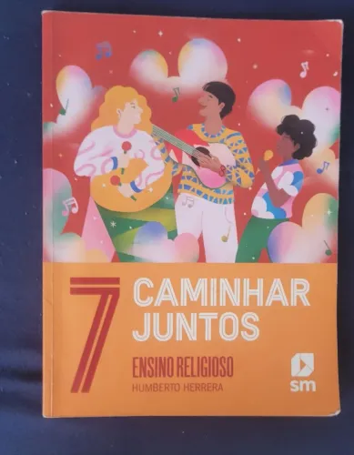 Livro Escolar Caminhar Juntos - Ensino Religioso 7º Ano | R$ 50,00