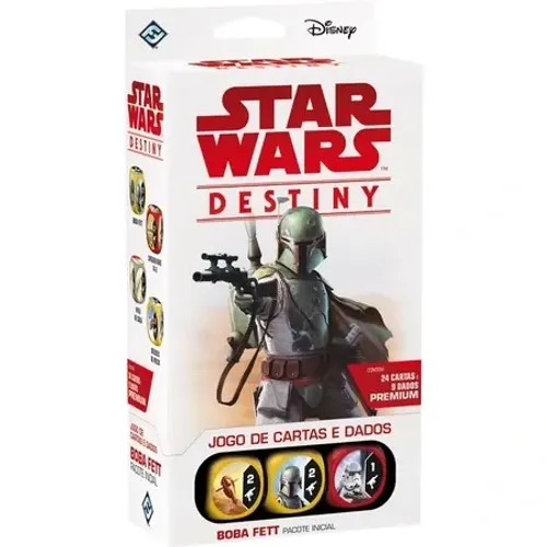 Boba Fett Pacote Inicial - Starter Set - Star Wars Destiny (Lacrado)