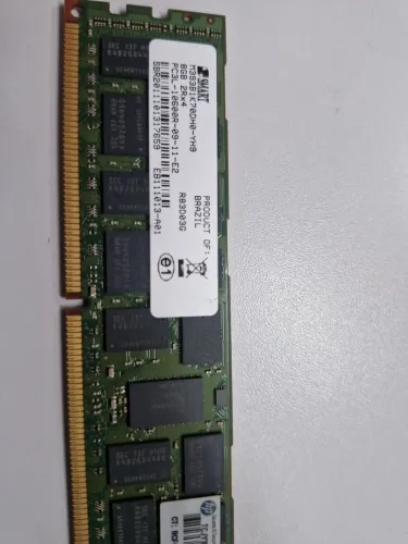 Memória Servidor 8GB DDR3 ECC Registered 1333MHz PC3L-10600R HP/Smart