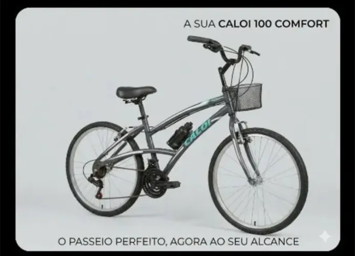 Vendo BICICLETA CALOI 100 COMFORT FEMININA