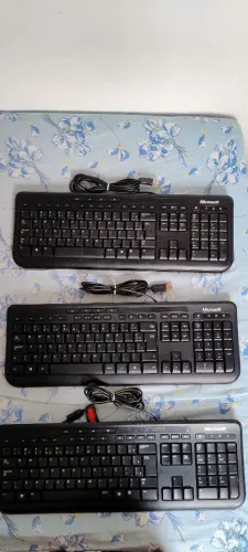 Teclado Microsoft 600 ABNT2 USB Original