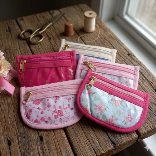 Necesserie porta moedas 