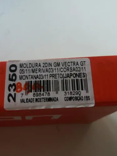 Moldura 2 dim GM Vectra gt meriva corsa Montana