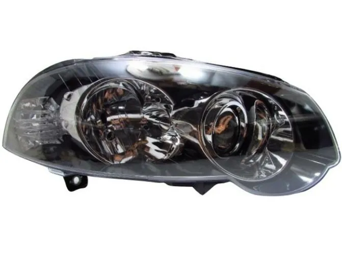 Farol Mascara Negra Strada 2008 a 2012 Direito Foco Cromado