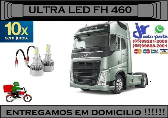 Lampada Ultra LED (Milha) FH 460 6000K 12V 24V