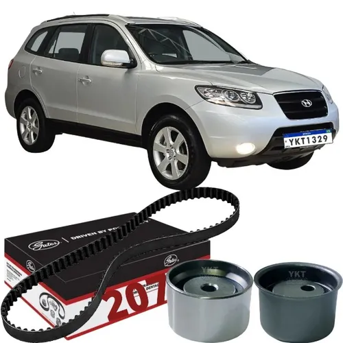 Kit De Correia Dentada Original Santa Fé 2.7 2008 2009 2010 KS615