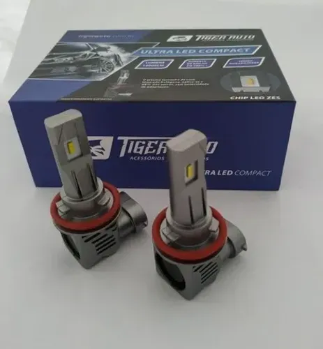 Kit Ultra Led Compact Chip Zes 6000k 4X1 H8 / H9 / H11 / H16