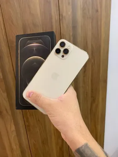 IPHONE 12 PRO MAXX GOLD NA CAIXA // ADQUIRA HOJE 