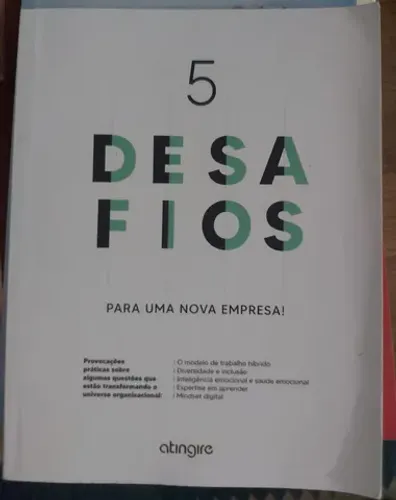 Livro - 5 Desafios Para Uma Nova Empresa - Atingire