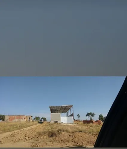 Vendo terreno com Galpão inacabado morada verde