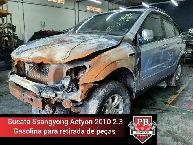 Sucata Ssangyong Actyon 2.3 gasolina para retirada de peças