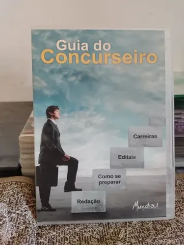 Dvd Guia do Concurseiro em bom estado de conservação.
