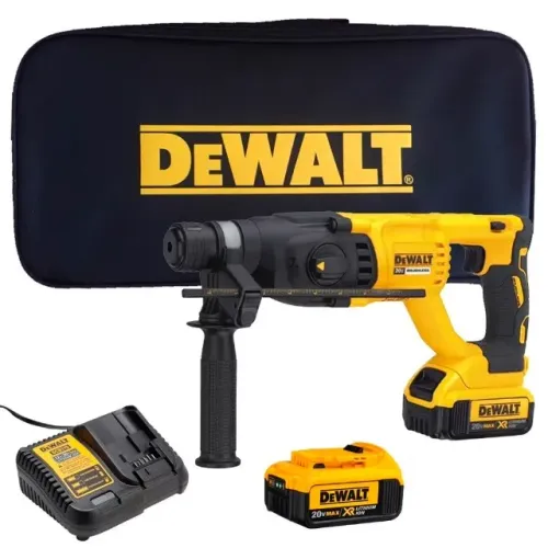 Martelete Perfurador Rompedor Brushless Sds Plus 2 Baterias 20V 4Ah Max* 2,6J Bolsa Dewalt