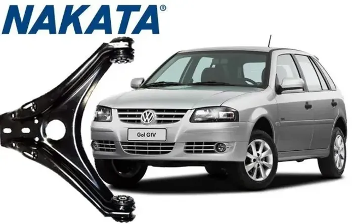 Bandeja Suspensão Dianteiro Volkswagen Gol G4 2006 à 2008 - C/ Bucha - LD / LE - Nakata