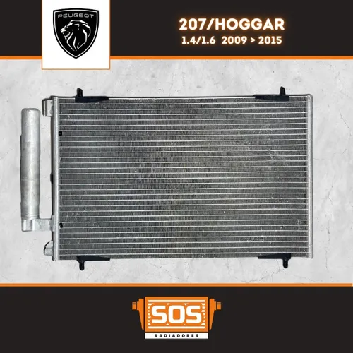 Condensador Peugeot 207/Hoggar 2009/2015