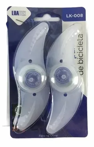 led para bicicleta 2 pares cores variadas lk-008 promoçao