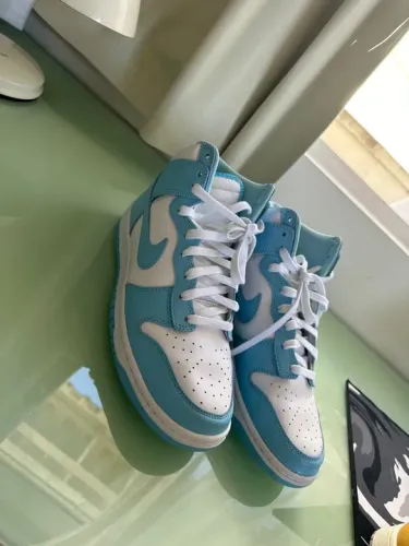Tênis Nike Dunk high Blue chill- N42