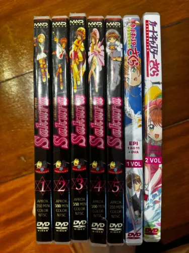 Coleção DVDs Sakura Card Captors