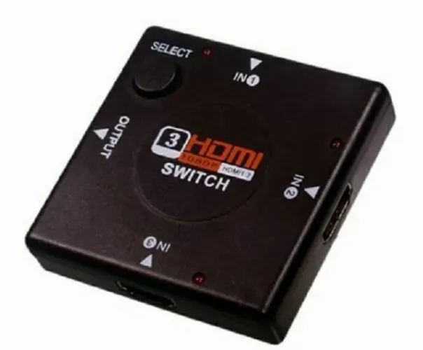 Hub HDMI com 3 portas Knup Kp-3456 novo na caixa !