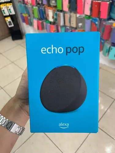 Amazon Alexa Echo Pop Preta Lacrada | Parcelamos Sem Juros | Loja Curitiba