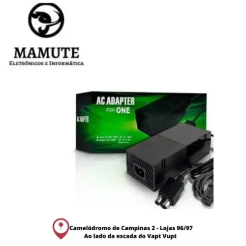 Fonte Xbox One Bivolt Ac Adapter 220v 110v