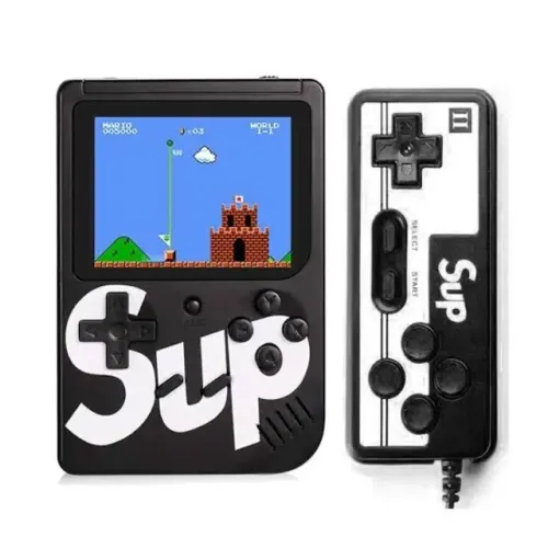 Mini game 400 jogos na memória e joystick 