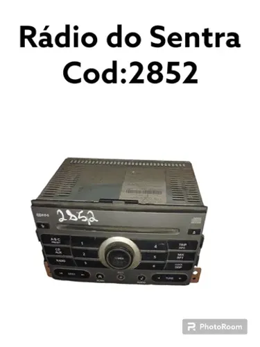 RÁDIO DO SENTRA COD 2852